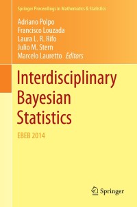 表紙画像: Interdisciplinary Bayesian Statistics 9783319124537