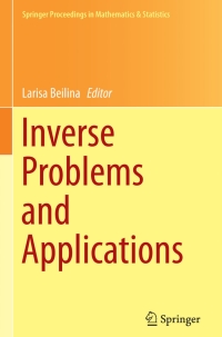 Cover image: Inverse Problems and Applications 9783319124988
