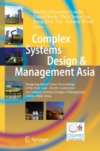 Imagen de portada: Complex Systems Design & Management Asia 9783319125435