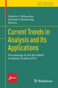 Cover image: Current Trends in Analysis and Its Applications 9783319125763