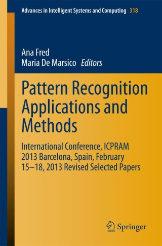 Imagen de portada: Pattern Recognition Applications and Methods 9783319126098