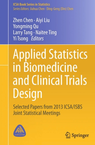 Cover image: Applied Statistics in Biomedicine and Clinical Trials Design 9783319126937