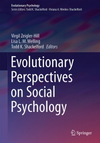 Cover image: Evolutionary Perspectives on Social Psychology 9783319126968