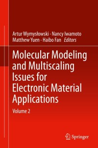 Imagen de portada: Molecular Modeling and Multiscaling Issues for Electronic Material Applications 9783319128610