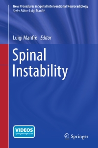 Imagen de portada: Spinal Instability 9783319129006