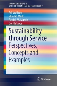 Cover image: Sustainability through Service 9783319129631