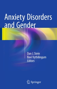 Titelbild: Anxiety Disorders and Gender 9783319130590