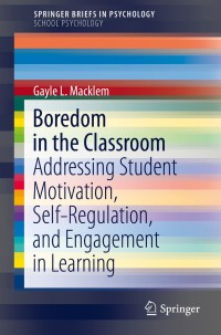 Cover image: Boredom in the Classroom 9783319131191