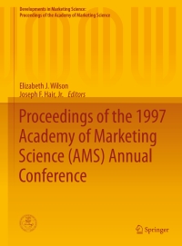 Cover image: Proceedings of the 1997 Academy of Marketing Science (AMS) Annual Conference 9783319131405