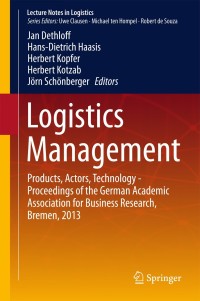 Cover image: Logistics Management 9783319131764