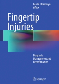 Imagen de portada: Fingertip Injuries 9783319132266