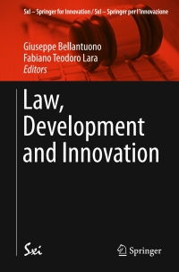 表紙画像: Law, Development and Innovation 9783319133102