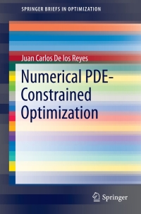 Imagen de portada: Numerical PDE-Constrained Optimization 9783319133942