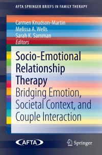 Imagen de portada: Socio-Emotional Relationship Therapy 9783319133973