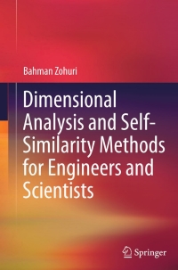 Cover image: Dimensional Analysis and Self-Similarity Methods for Engineers and Scientists 9783319134758