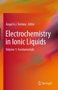 Imagen de portada: Electrochemistry in Ionic Liquids 9783319134840