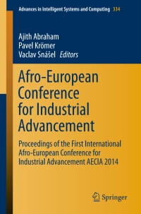 Cover image: Afro-European Conference for Industrial Advancement 9783319135717