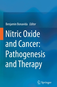 Imagen de portada: Nitric Oxide and Cancer: Pathogenesis and Therapy 9783319136103