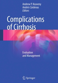 صورة الغلاف: Complications of Cirrhosis 9783319136134