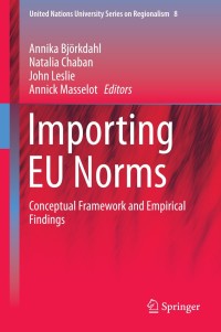 Imagen de portada: Importing EU Norms 9783319137391