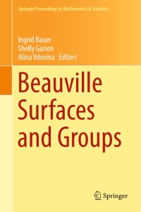 Cover image: Beauville Surfaces and Groups 9783319138619