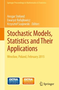 Cover image: Stochastic Models, Statistics and Their Applications 9783319138800