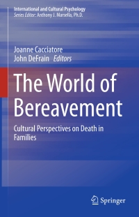 Cover image: The World of Bereavement 9783319139449