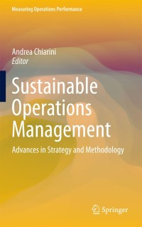 Titelbild: Sustainable Operations Management 9783319140018