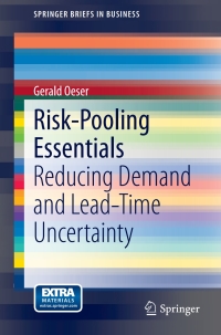 Cover image: Risk-Pooling Essentials 9783319141565