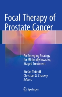 Imagen de portada: Focal Therapy of Prostate Cancer 9783319141596