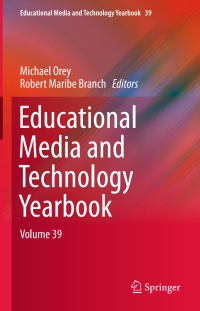 صورة الغلاف: Educational Media and Technology Yearbook 9783319141879