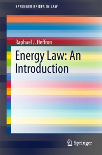 Cover image: Energy Law: An Introduction 9783319141909