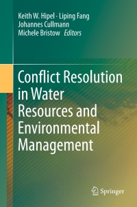 Imagen de portada: Conflict Resolution in Water Resources and Environmental Management 9783319142142