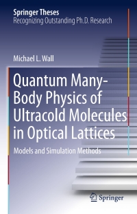 Titelbild: Quantum Many-Body Physics of Ultracold Molecules in Optical Lattices 9783319142517