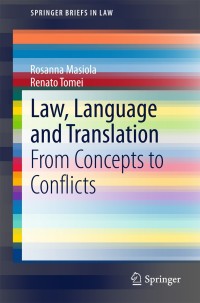 Cover image: Law, Language and Translation 9783319142708