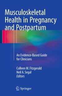 Cover image: Musculoskeletal Health in Pregnancy and Postpartum 9783319143187