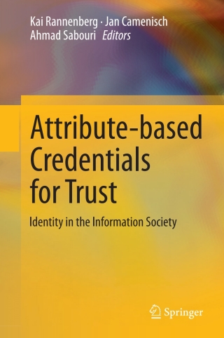 Cover image: Attribute-based Credentials for Trust 9783319144382