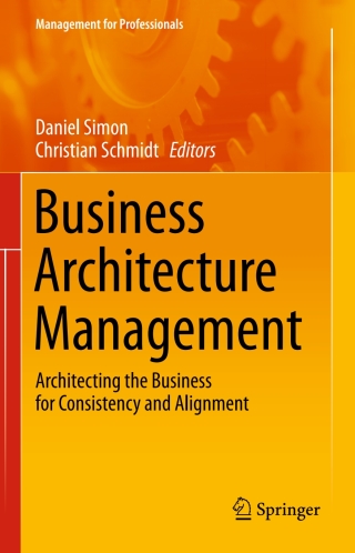صورة الغلاف: Business Architecture Management 9783319145709