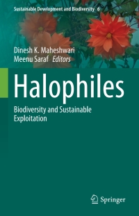 Cover image: Halophiles 9783319145945