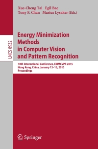 Cover image: Energy Minimization Methods in Computer Vision and Pattern Recognition 9783319146119