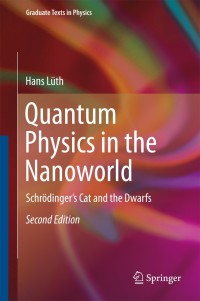 Cover image: Quantum Physics in the Nanoworld 2nd edition 9783319146683