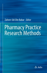 Cover image: Pharmacy Practice Research Methods 9783319146713