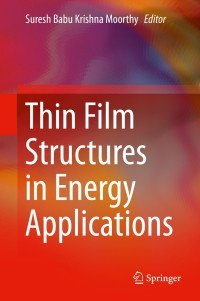 Imagen de portada: Thin Film Structures in Energy Applications 9783319147734