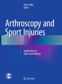Cover image: Arthroscopy and Sport Injuries 9783319148144