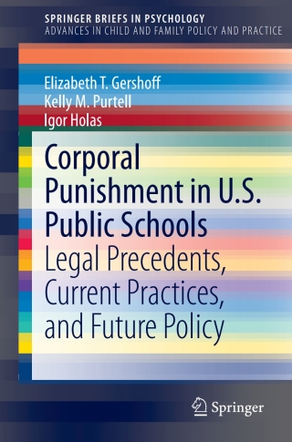 Imagen de portada: Corporal Punishment in U.S. Public Schools 9783319148175
