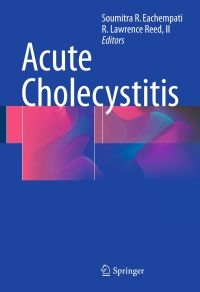Cover image: Acute Cholecystitis 9783319148236