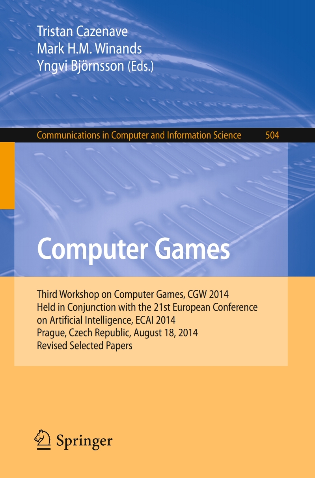 ISBN 9783319149226 product image for Computer Games (eBook Rental) | upcitemdb.com