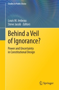 Imagen de portada: Behind a Veil of Ignorance? 9783319149523