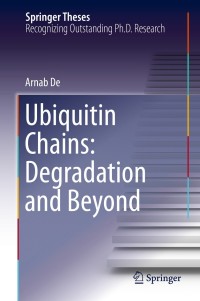 Immagine di copertina: Ubiquitin Chains: Degradation and Beyond 9783319149646