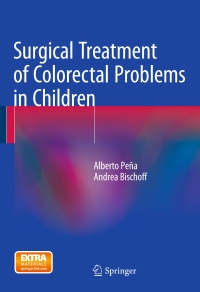 Cover image: Surgical Treatment of Colorectal Problems in Children 9783319149882
